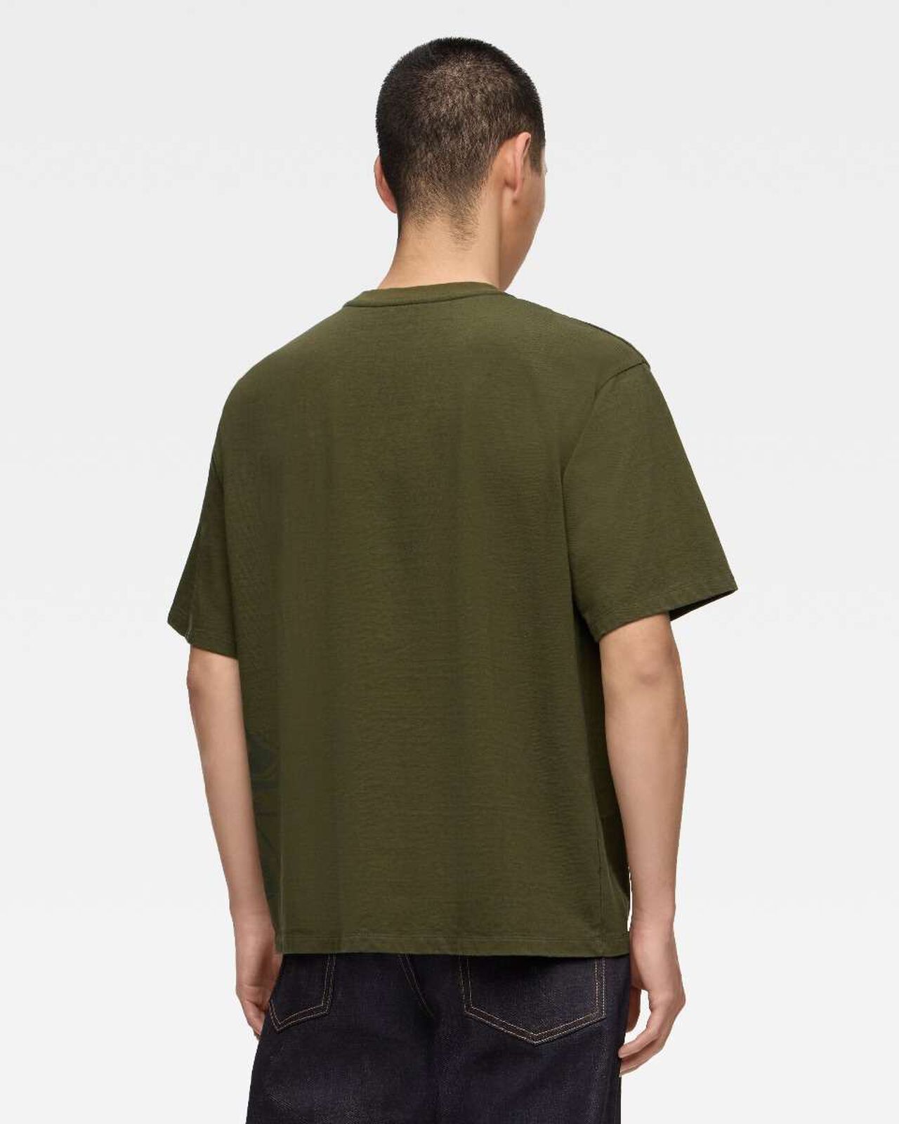 HEAVY OUNCE S/S TEE -MOMOTARO,OD, large image number 2