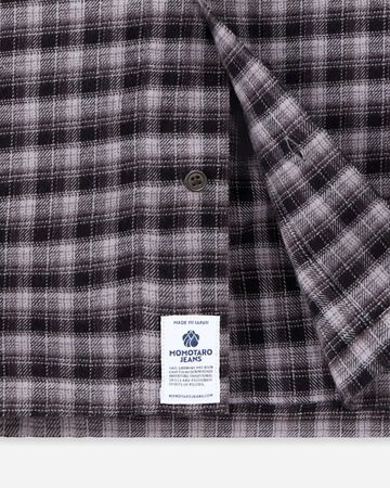 SUPIMA COTTON CHECK SHIRTS,GRY, large image number 8