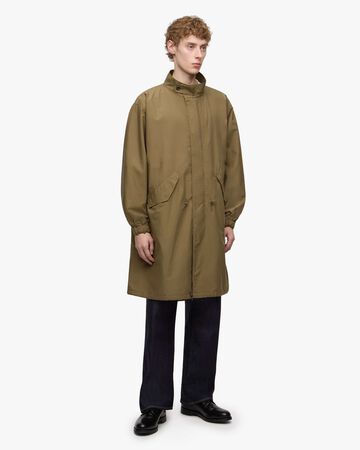 COTTON SILK MODS COAT,KHAKI, large image number 3