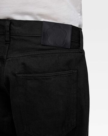#100 STRAIGHT - KYOTOMONTSUKI DYED,BLK, large image number 4