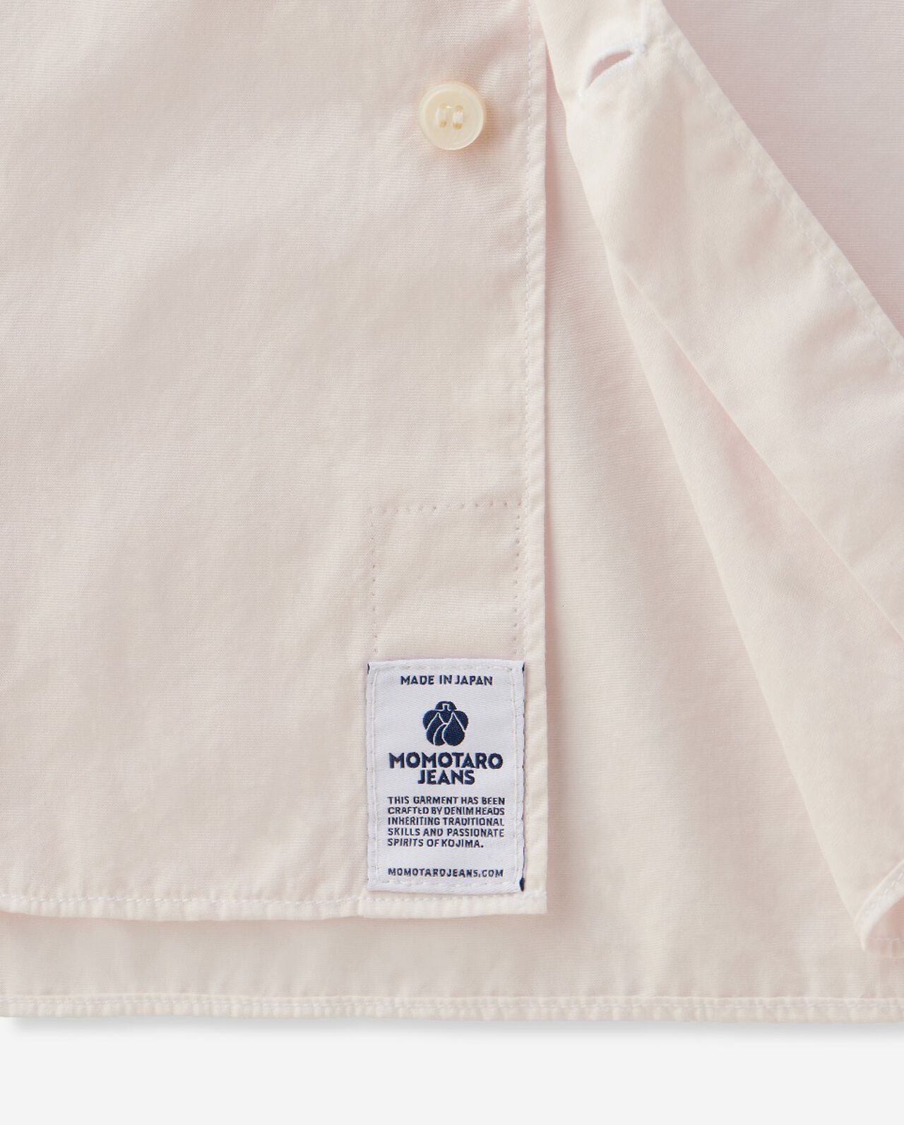 BROAD L/S SHIRT - SAKURA DYED,PIN, large image number 8