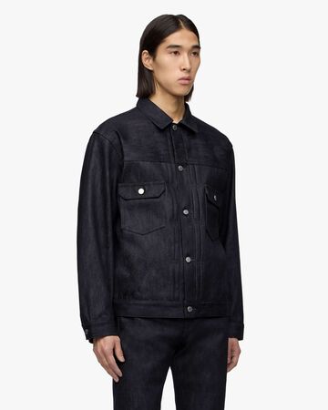 #002 CASHMERE DENIM JACKET 13.7oz,Indigo, large image number 1