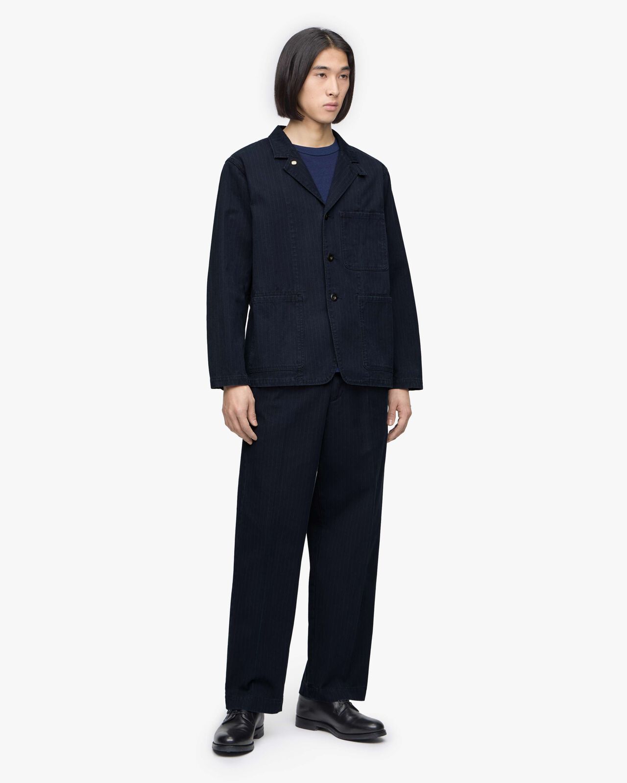 WABASH TROUSERS,Indigo, large image number 3