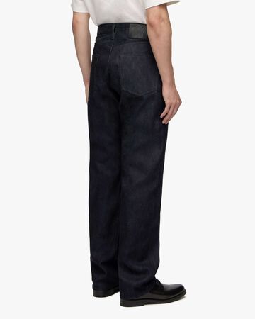 #100 CASHMERE STRAIGHT 13.7oz ZIPPER FLY,Indigo, large image number 2