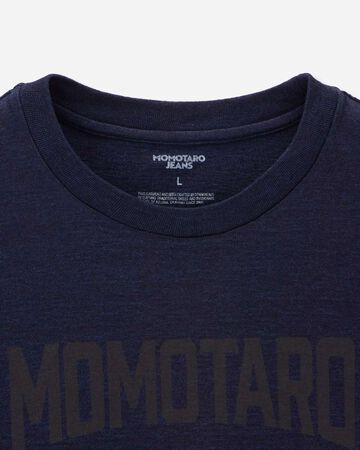 YARN DYED S/S TEE - ALPHABET FRONT),Indigo, large image number 7