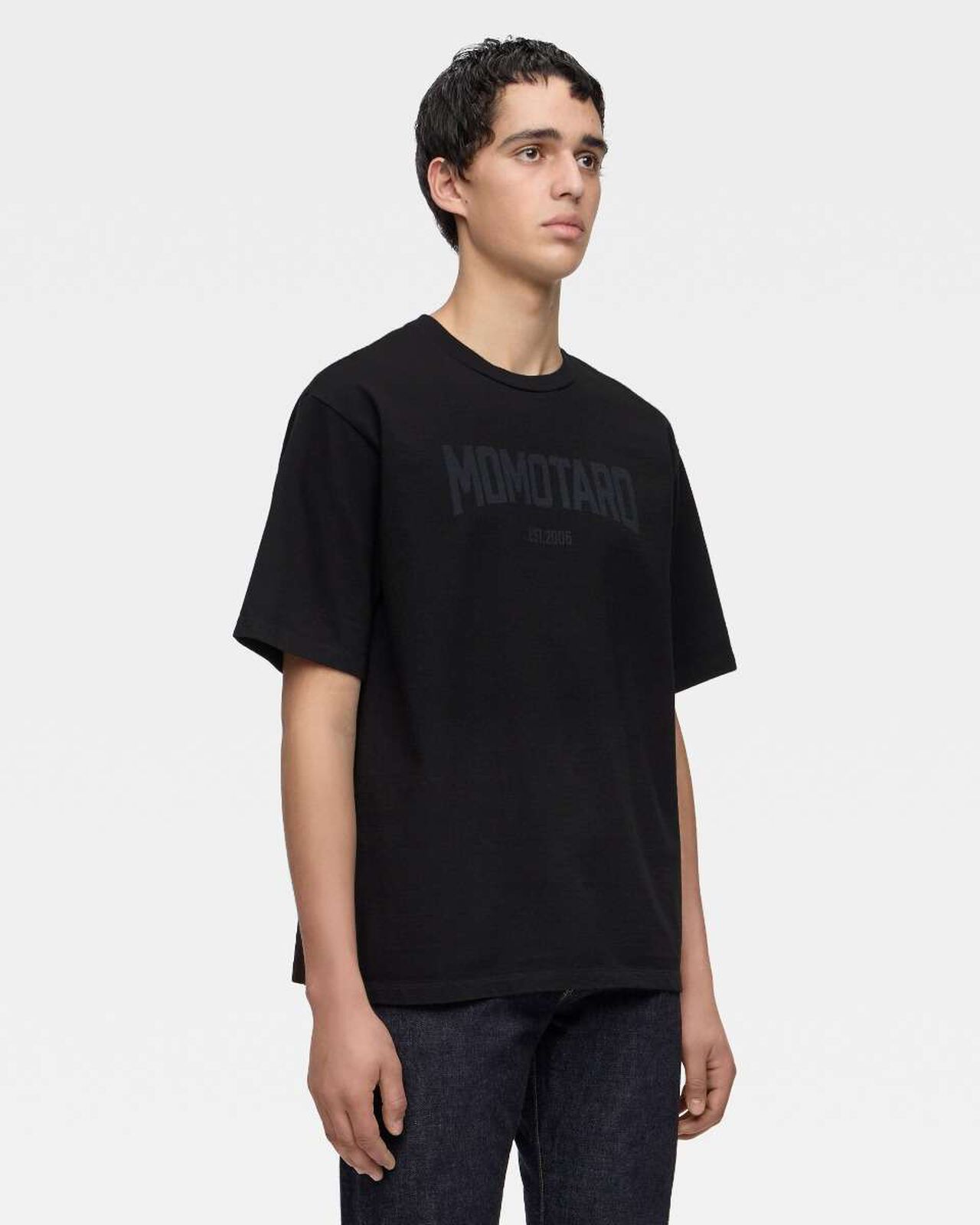 HEAVY OUNCE S/S TEE - ALPHABET (FRONT),BLK, large image number 1