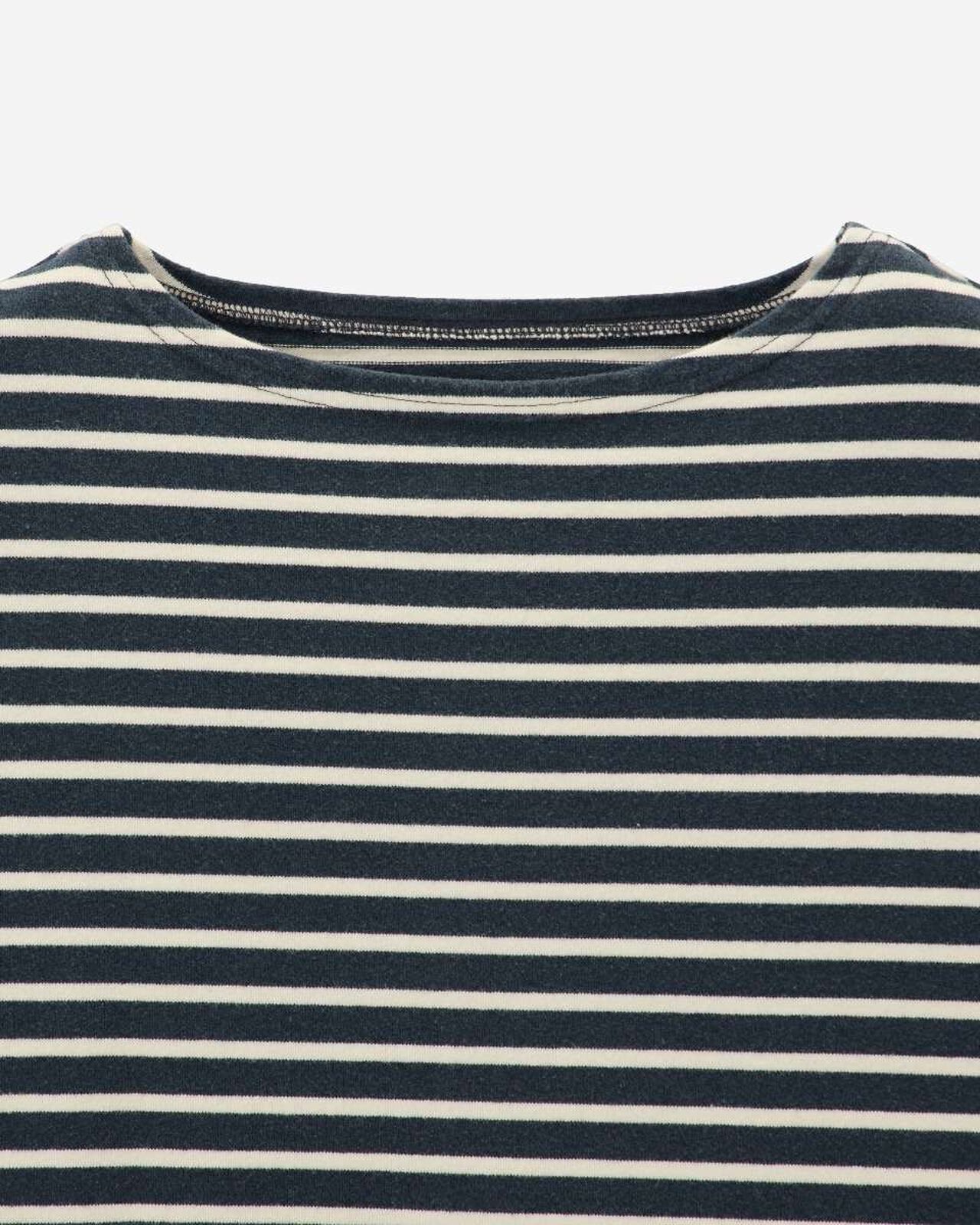 BASQUE BORDER S/S TEE,NAVY, large image number 7