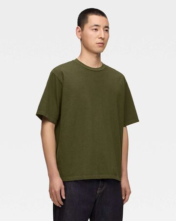 HEAVY OUNCE S/S TEE - ALPHABET (BACK),OD, large image number 1
