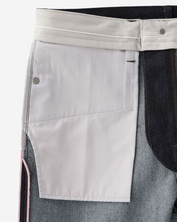 MMJZ0303 #300 CASHMERE SLIM 13.7oz ZIPPER FLY,Indigo, large image number 9