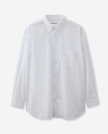 BROAD L/S SHIRT,WHT, large image number 5