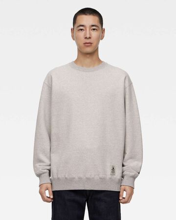 HEAVY TERRY SWEAT SHIRT,gris, large image number 0