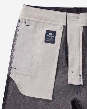 DENIM SLIM SHORTS,Indigo, large image number 7