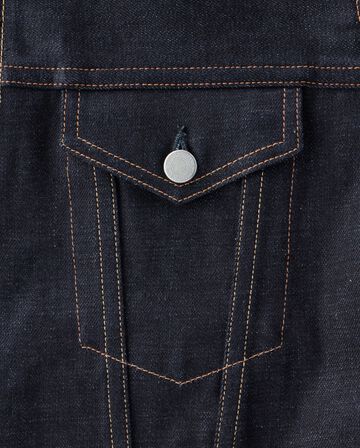 #003 STANDARD DENIM JACKET 14.7oz,Indigo, large image number 10