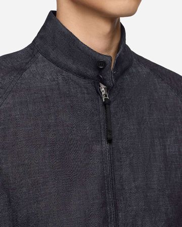 DENIM DRIZZLER JACKET,Indigo, large image number 3