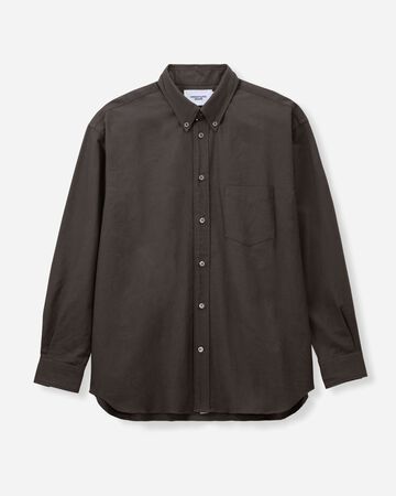 OXFORD L/S SHIRT,Light Black, large image number 5
